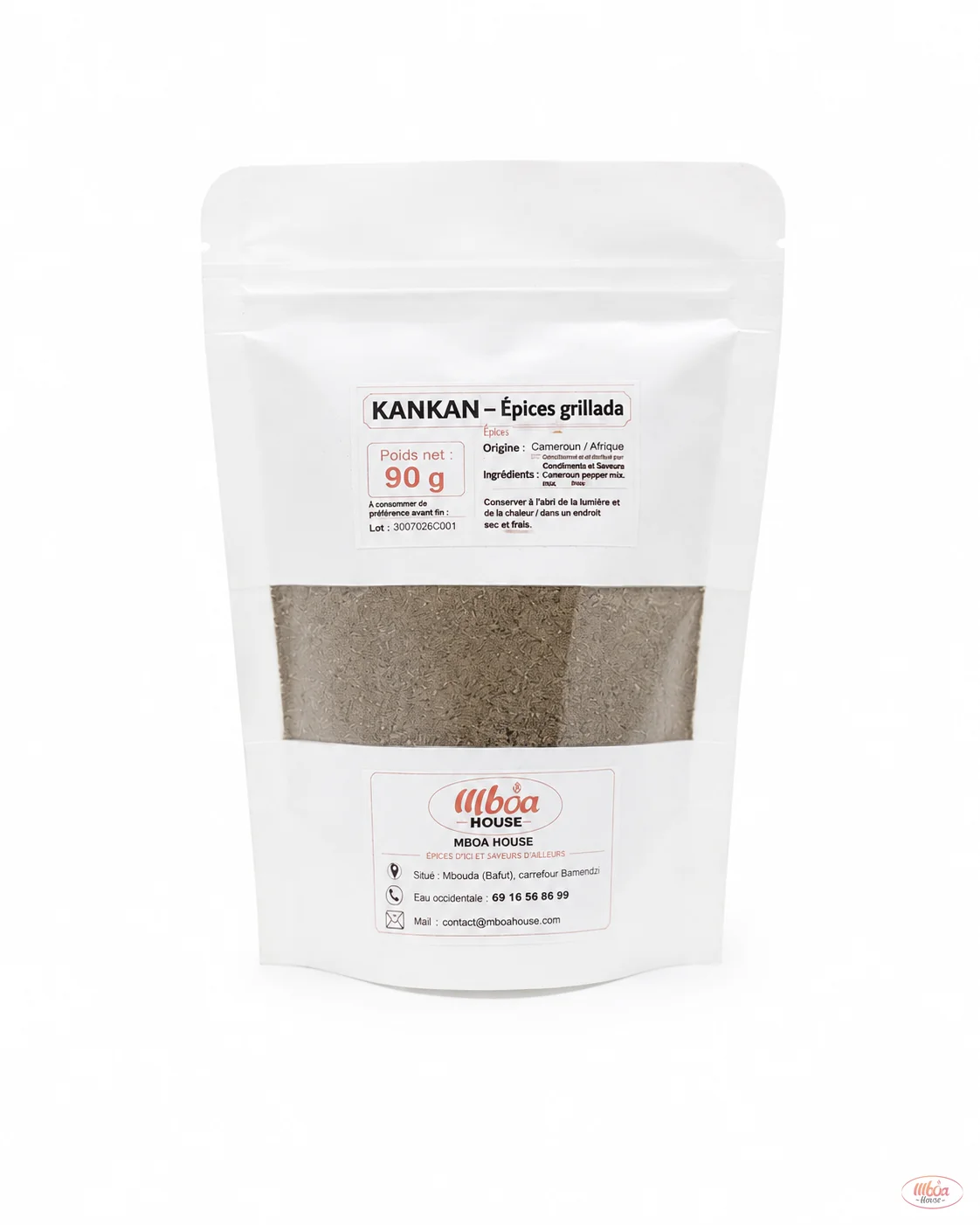 Kankan — Épices grillade — Sachet petit