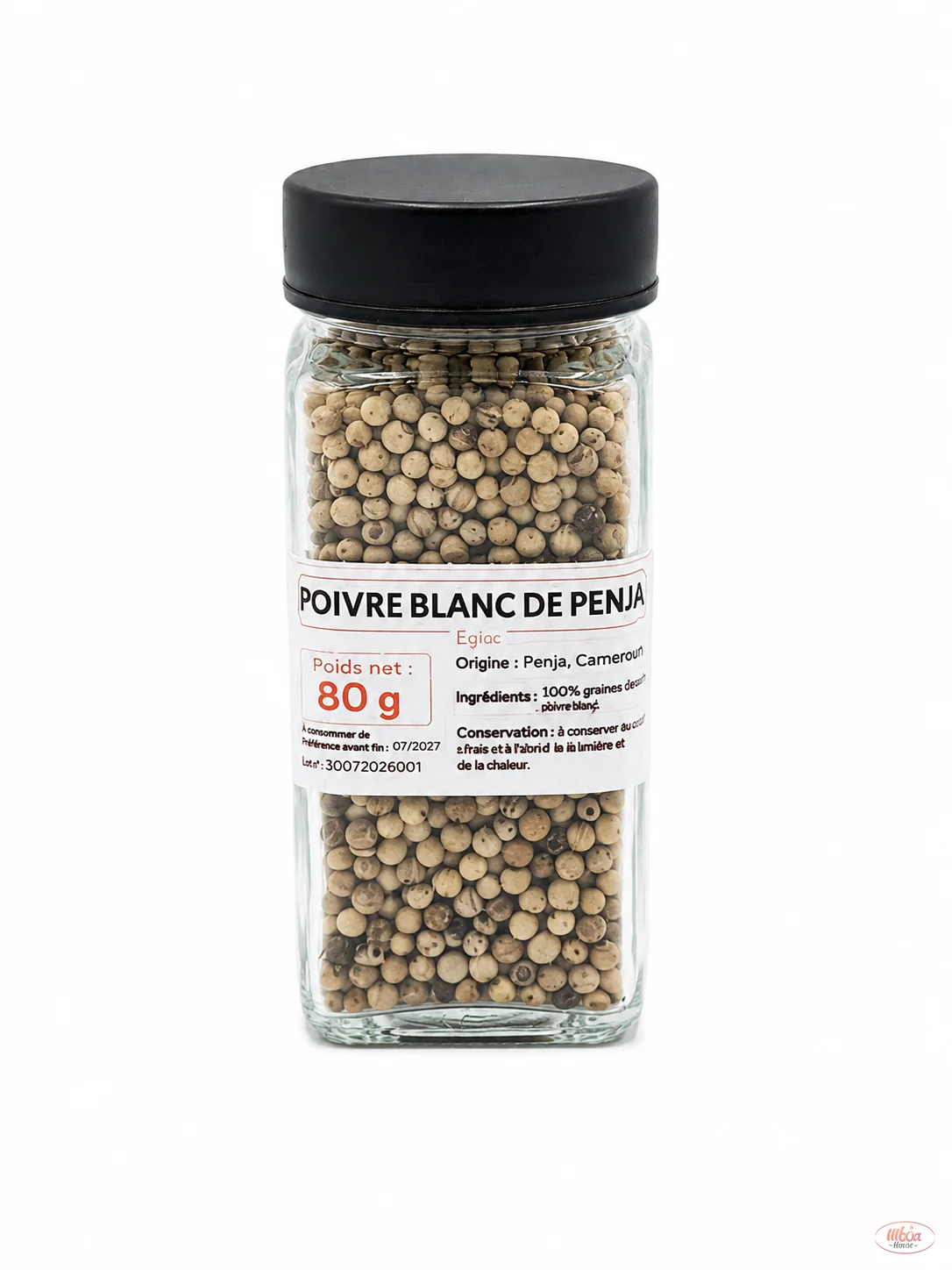 Poivre blanc de Penja — Boite