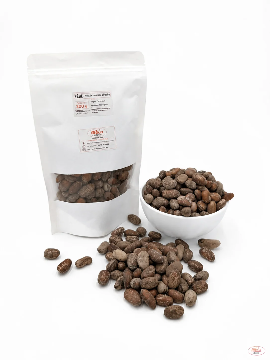 Pèbè — Noix de muscade africaine — Sachet grand