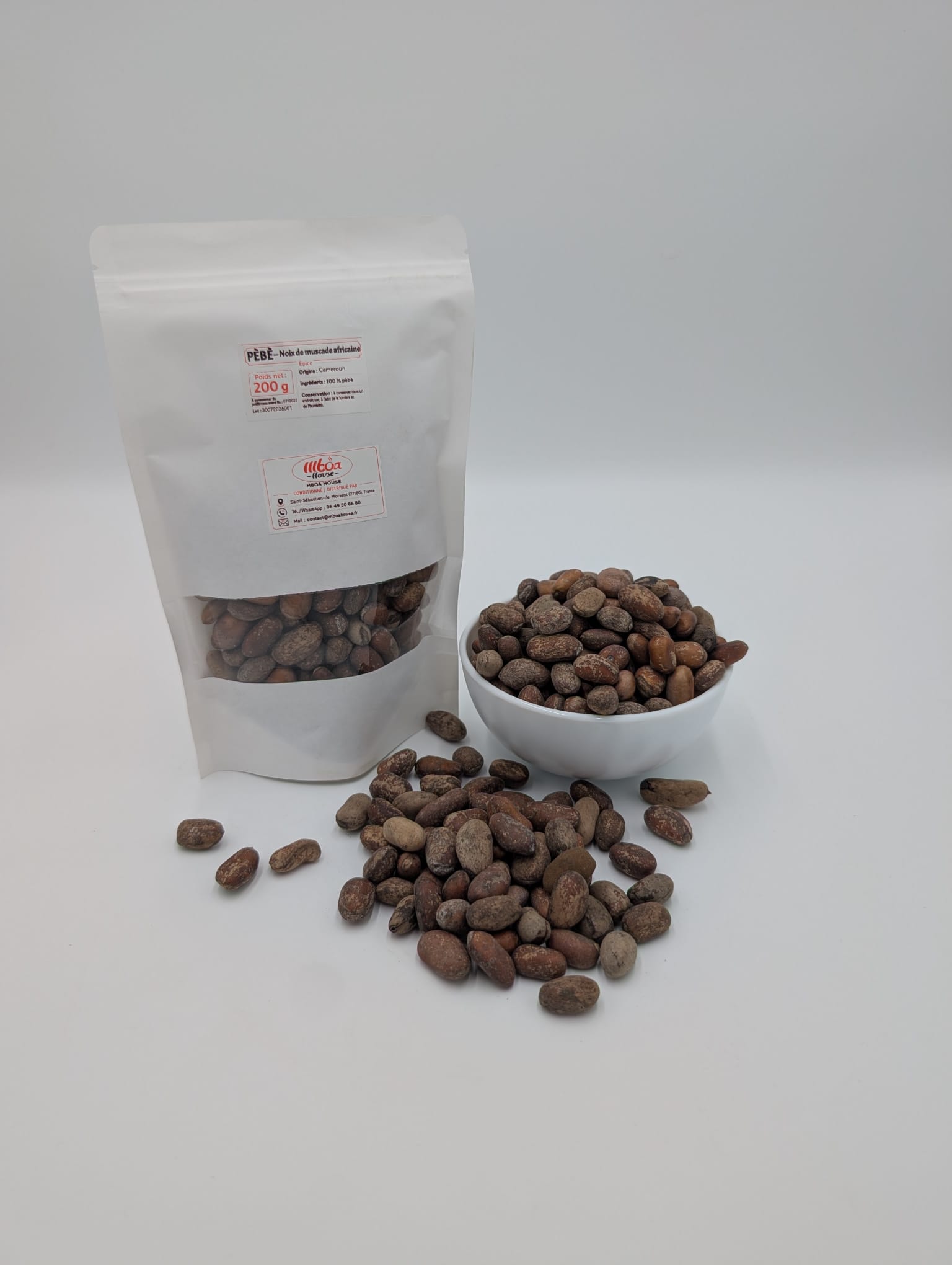 Pèbè — Noix de muscade africaine